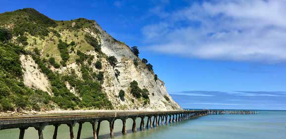 Tokomaru Bay pier