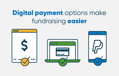 Digital payment options make fundraising easier